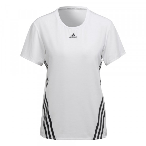 Adidas TRAINICONS 3-Streifen T-Shirt Damen weiß