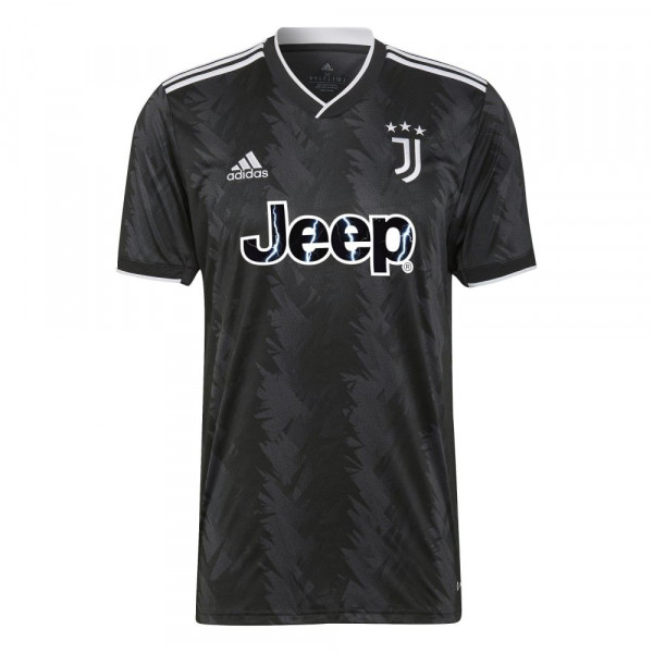 Adidas Juventus Turin Auswärtstrikot 2022 2023 Kinder schwarz