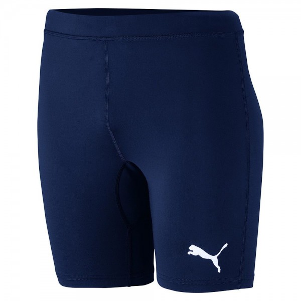 Puma Fußball Bodywear Herren Liga Baselayer Unterhose Kurze Tights Funktionshose dunkelblau