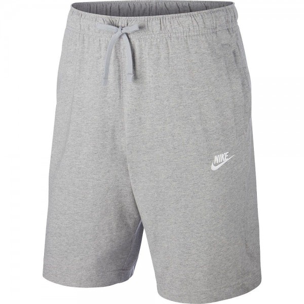 Nike Sportswear Club Fleece Shorts Herren grau weiß