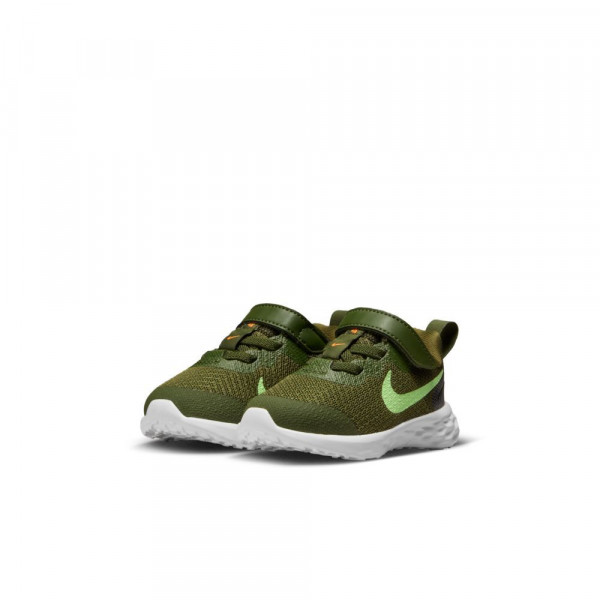 Nike Revolution 6 Schuhe Kleinkinder dunkelolive weiß
