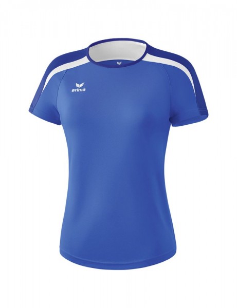 Erima Fußball Handball Liga 2.0 T-Shirt Trainingsshirt Damen blau weiß