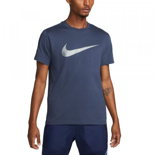 Nike Sportswear Repeat T-Shirt Herren dunkelblau hellgrau