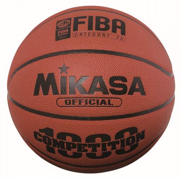Mikasa Basketball BQ1000 FIBA Spielball Gr 7 braun