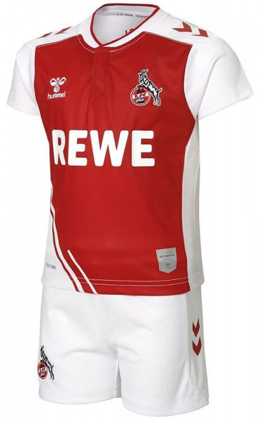 Hummel 1. FC Köln Home Mini-Kit 2022 2023 Kids weiß rot