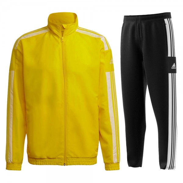 Adidas Squadra 21 Präsentationsanzug Herren gelb schwarz