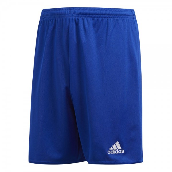 Adidas Fußball Parma 16 Kurze Hose Shorts Kinder Fußballshorts blau weiß