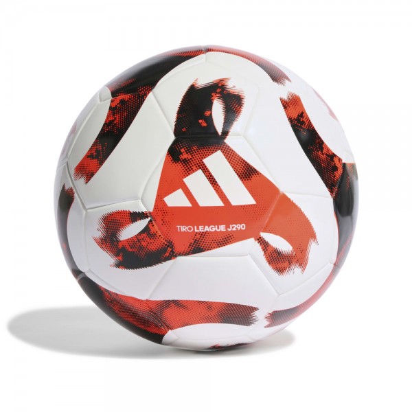 Adidas Tiro Junior 290 League Ball weiß schwarz solar orange