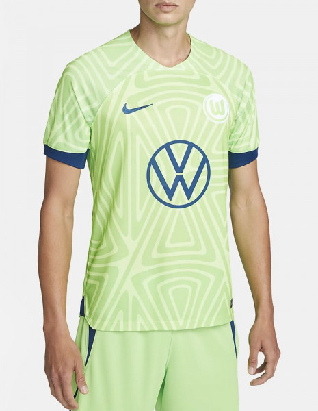 Nike VfL Wolfsburg Heimtrikot 2022 2023 Herren lime
