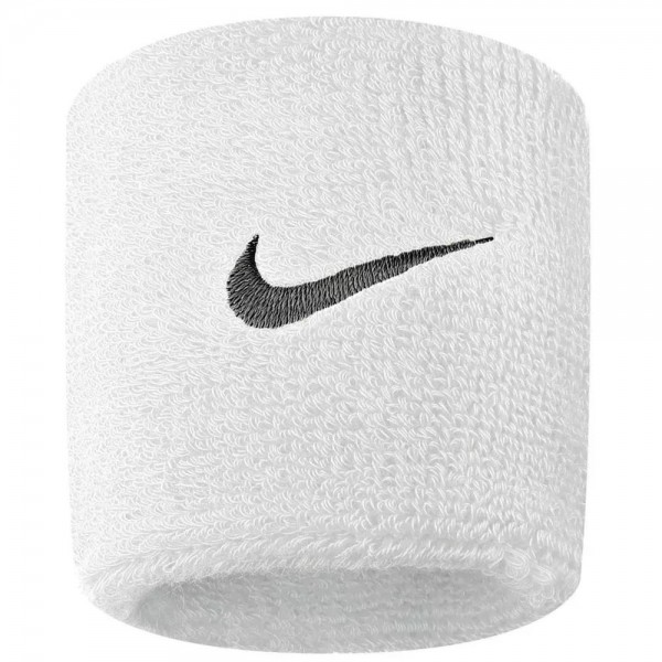 Nike Swoosh Schweißband 2er Pack weiß