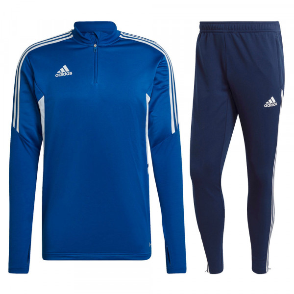 Adidas Condivo 22 Trainingsanzug Herren blau dunkelblau
