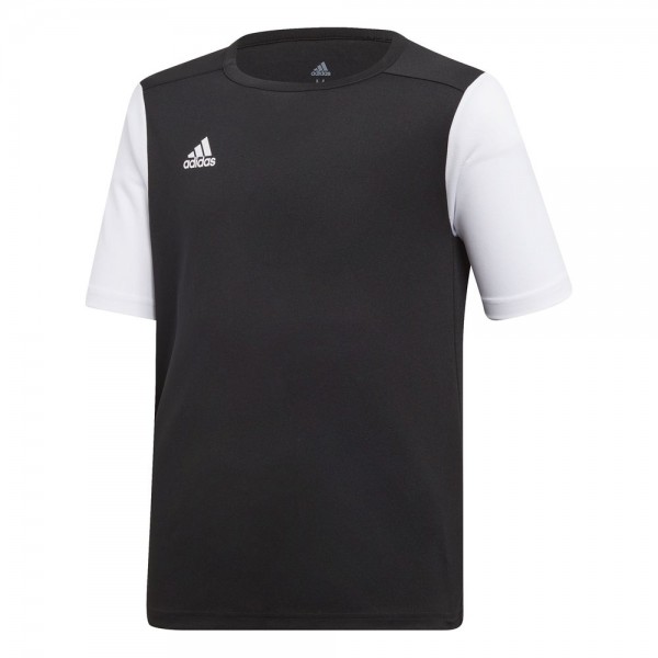 Adidas Fußball Estro 19 Match Trikot Kurzarmshirt Kinder Teamtrikot schwarz weiß