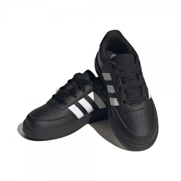 Adidas Breaknet Lifestyle Court Lace Schuhe Kinder schwarz weiß