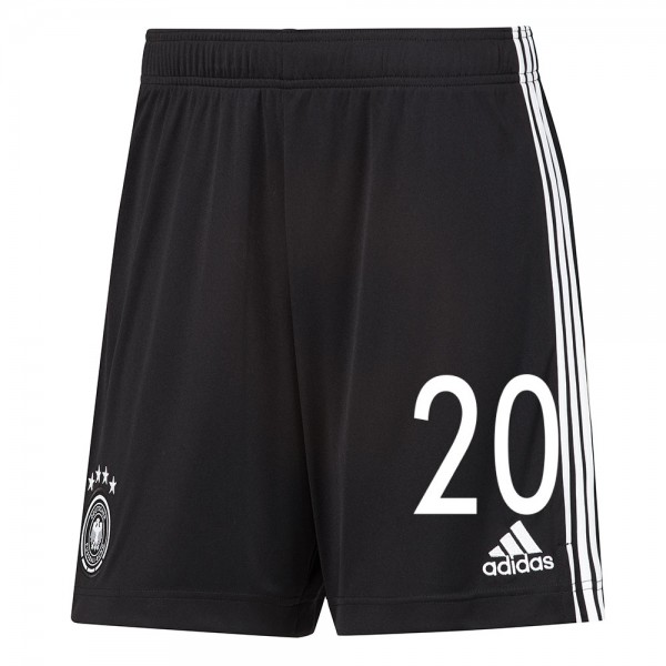 Adidas UEFA Fußball DFB Deutschland Home Heim Hose Shorts EM 2020 Herren Kinder Gnabry 20