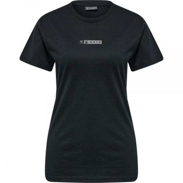 Hummel Hmloffgrid T-Shirt Damen schwarz