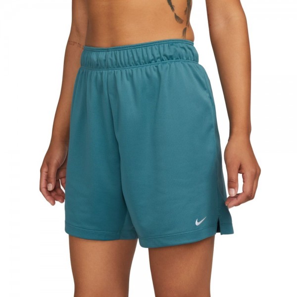 Nike Attack Dri-FIT Fitness-Shorts Damen petrol weiß