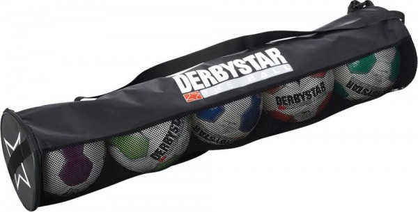 Derbystar Fußball Ballschlauch Für 5 Bälle schwarz weiß