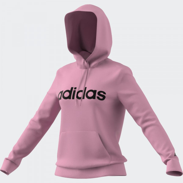 Adidas Essentials Logo Hoodie Damen pink schwarz