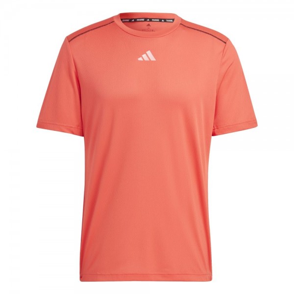 Adidas Workout Base Logo T-Shirt Herren rot