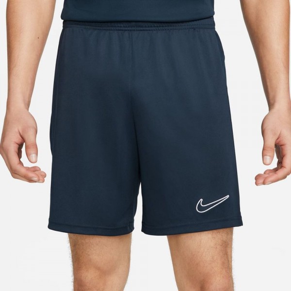Nike Dri-FIT Academy 23 Strick-Shorts Herren navy weiß