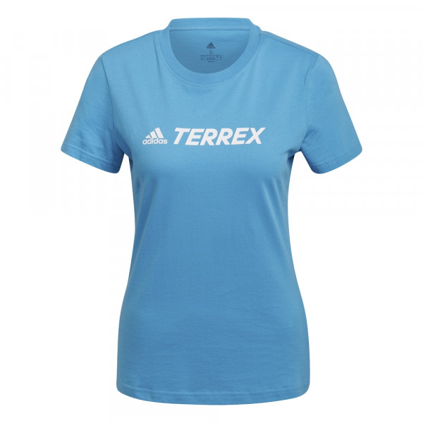 Adidas Terrex Classic Logo T-Shirt Damen türkis