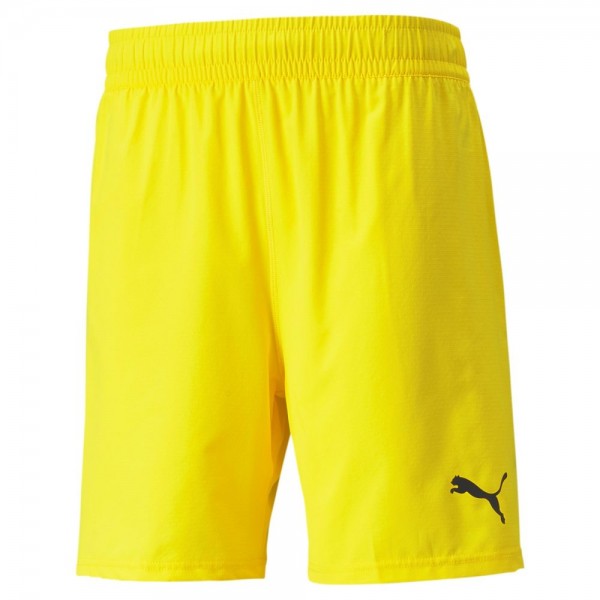 Puma teamFINAL Herren Shorts gelb