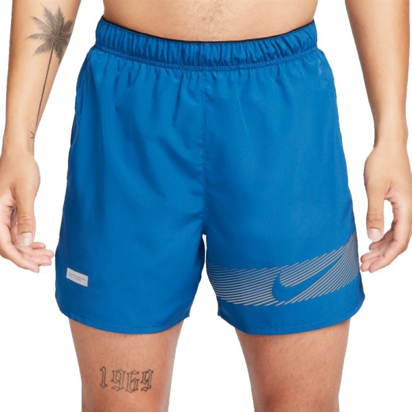Nike Challenger Flash Dri-FIT-Laufshorts Herren court blau schwarz