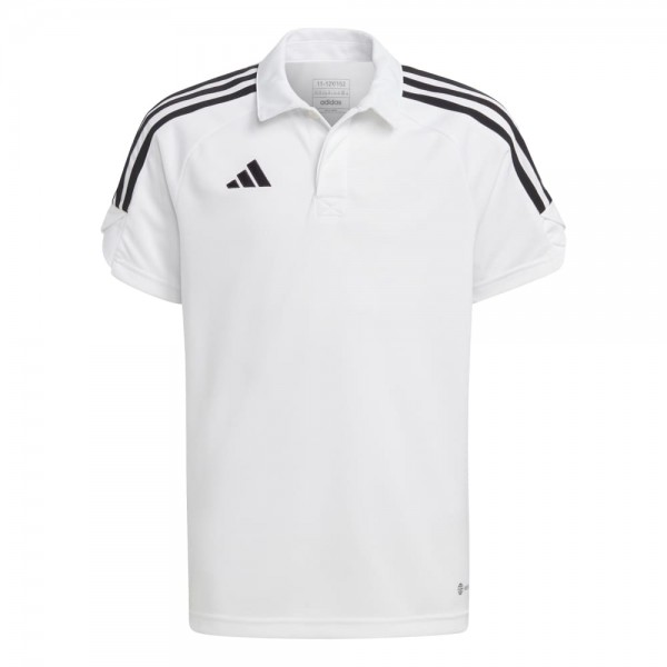 Adidas Tiro 23 League Poloshirt Kinder weiß schwarz