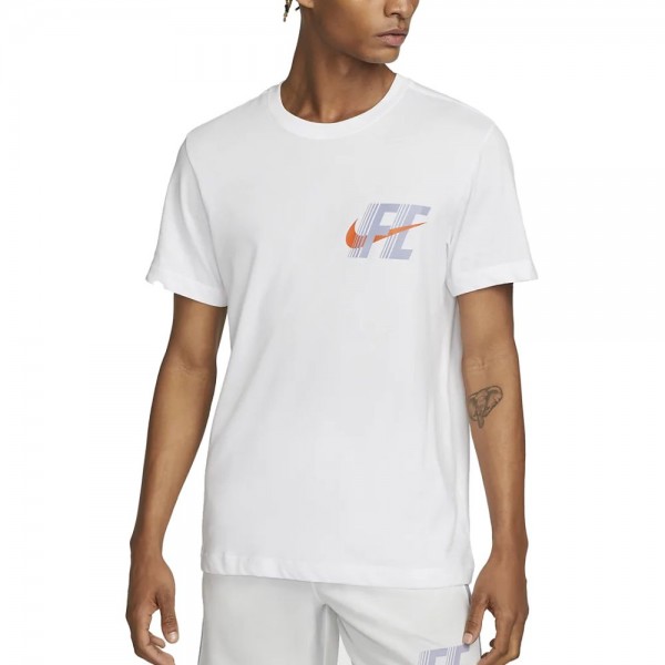 Nike F.C. Dri-FIT T-Shirt Herren weiß grau
