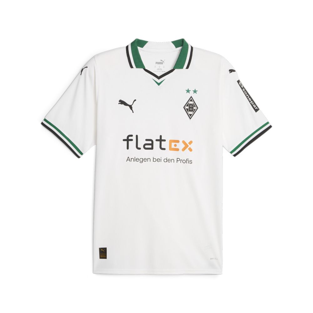 2023 | FanSport24 2024 Home Sponsor BMG Borussia Logo Puma Trikot Kinder Heimtrikot Mönchengladbach