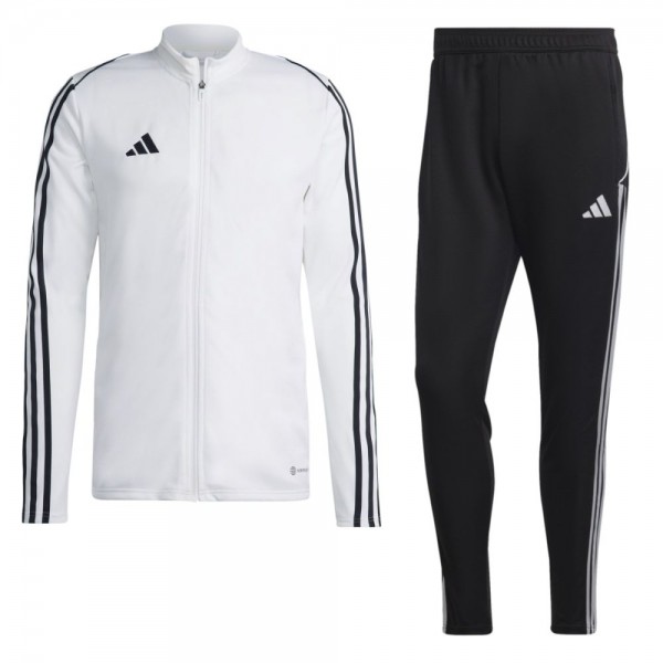 Adidas Tiro 23 League Trainingsanzug Herren weiß schwarz