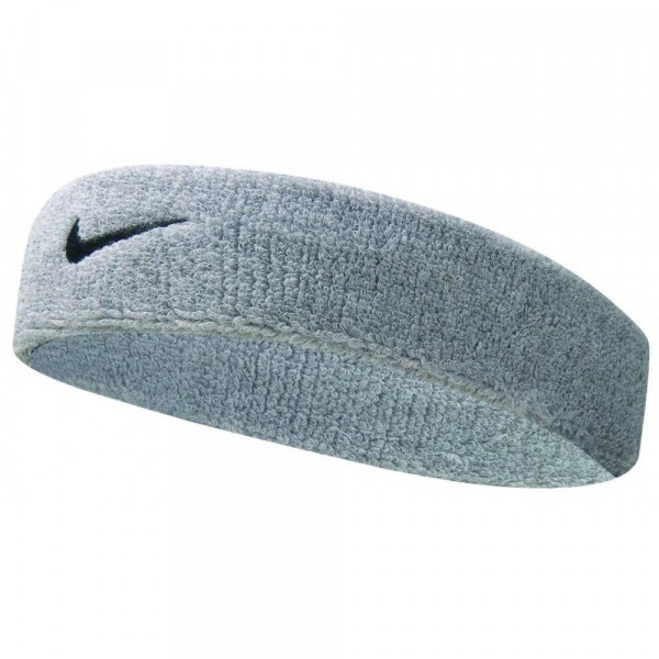 Nike Swoosh Stirnband Headband grau