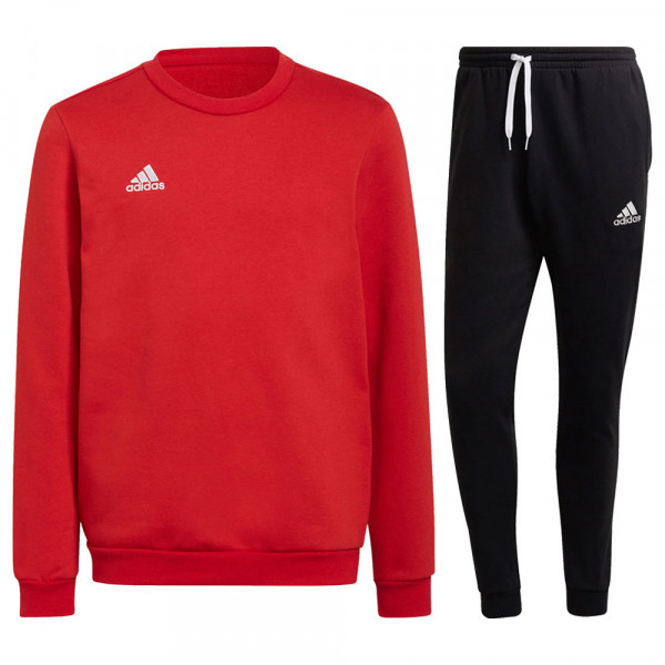 Adidas Entrada 22 Sweatanzug Herren rot weiß
