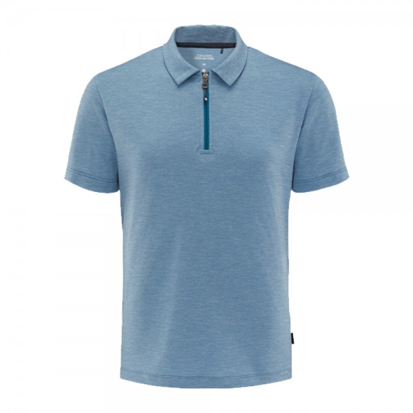 Schneider Sportswear Melm Poloshirt Herren blau-meliert