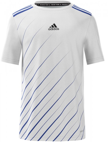 Adidas Fussball Trikot Glory 20 Herren Kinder weiß blau