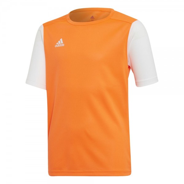 Adidas Fußball Estro 19 Match Trikot Kurzarmshirt Kinder Teamtrikot orange weiß