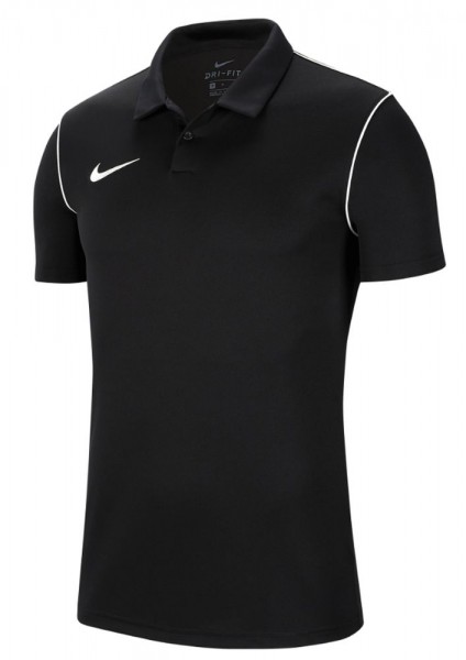 Nike Herren Fußball Team 20 Poloshirt schwarz weiß