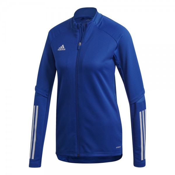 Adidas Fußball Condivo 20 Trainingsjacke Fußballjacke Damen Frauen blau