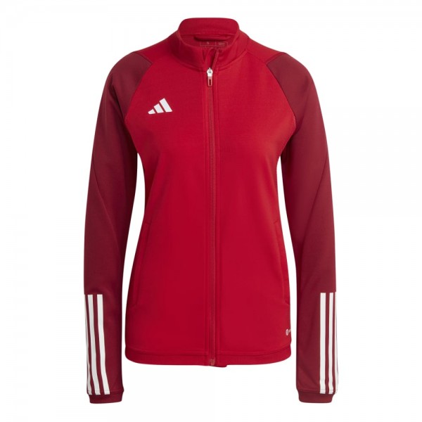 Adidas Tiro 23 Competition Trainingsjacke Damen rot weiß