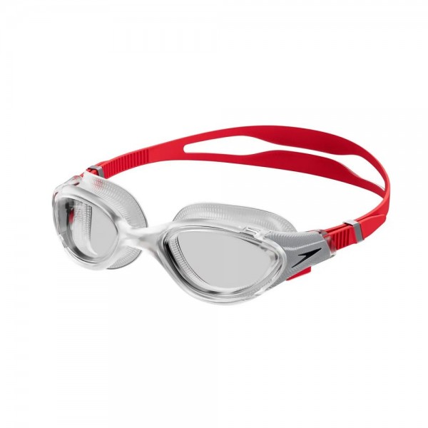 Speedo Biofuse 2.0 Schwimmbrille Unisex clear rot