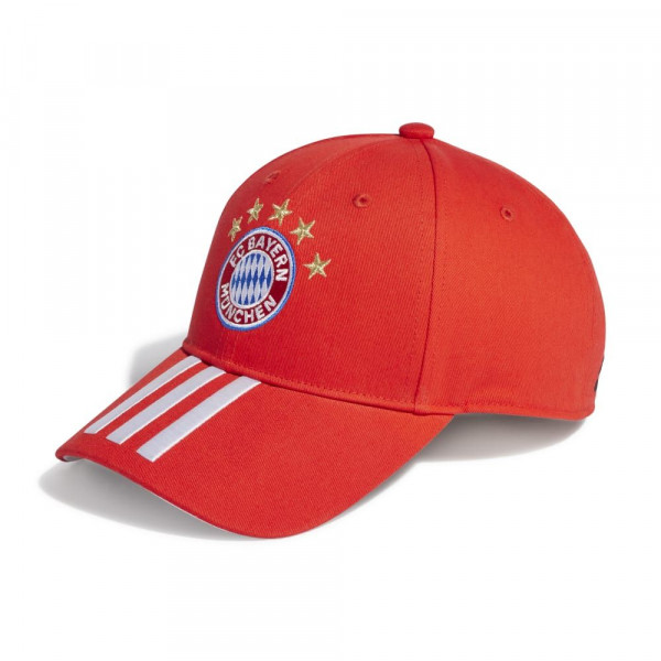 Adidas FC Bayern Baseballkappe 2022 2023 rot weiß