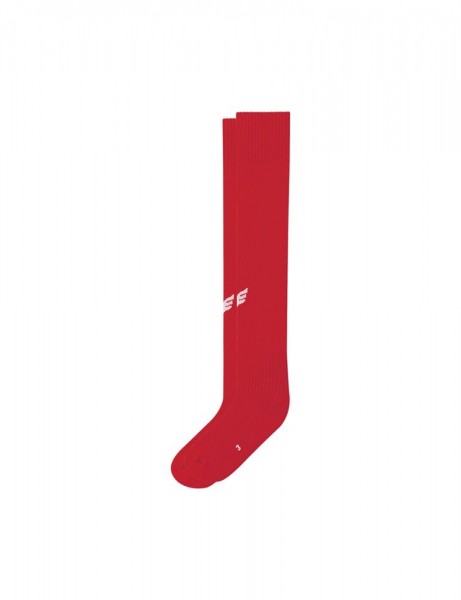 Erima Fußball Stutzenstrumpf mit Logo Socken Erwachsene Kinder rot weiß