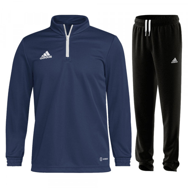 Adidas Entrada 22 Trainingsanzug Herren dunkelblau schwarz