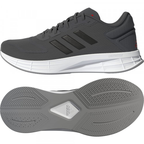Adidas Herren Duramo SL 2.0 Laufschuhe grau schwarz