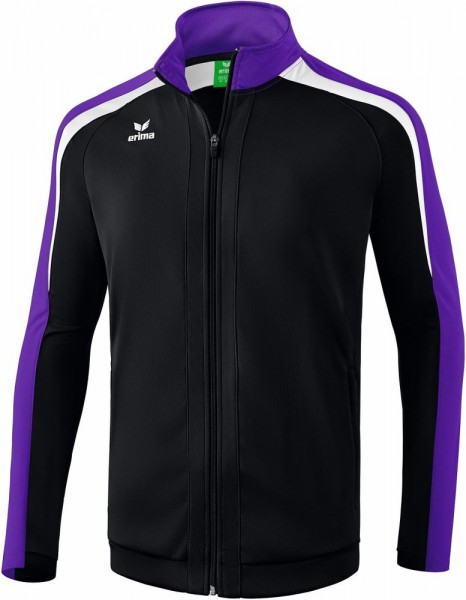 Erima Fußball Handball Liga 2.0 Trainingsjacke Herren Sportjacke schwarz violet weiß