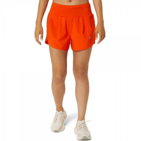 Asics Road 3,5IN Shorts Damen orange
