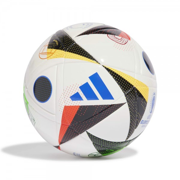 Adidas Euro 24 Junior 290 League Ball weiß schwarz orange blau