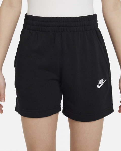 Nike Sportswear Club Fleece French-Terry-Shorts Kinder schwarz