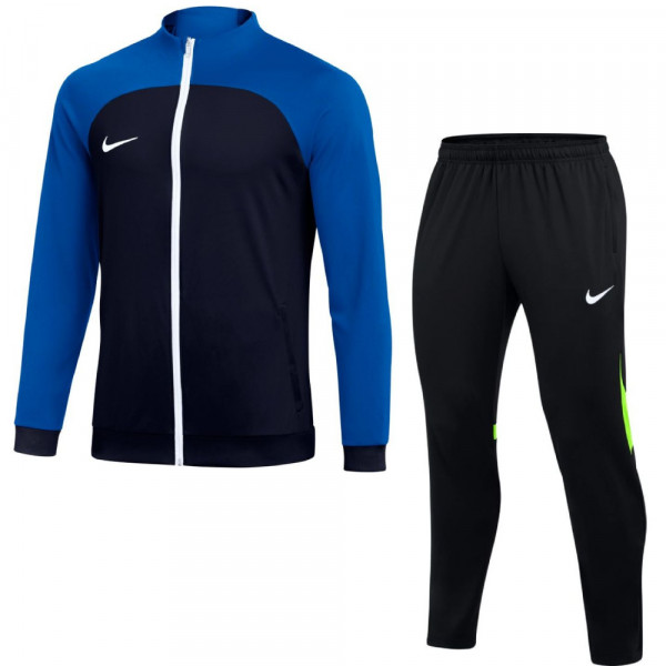 Nike Academy Pro Trainingsanzug Herren dunkelblau blau schwarz neongrün