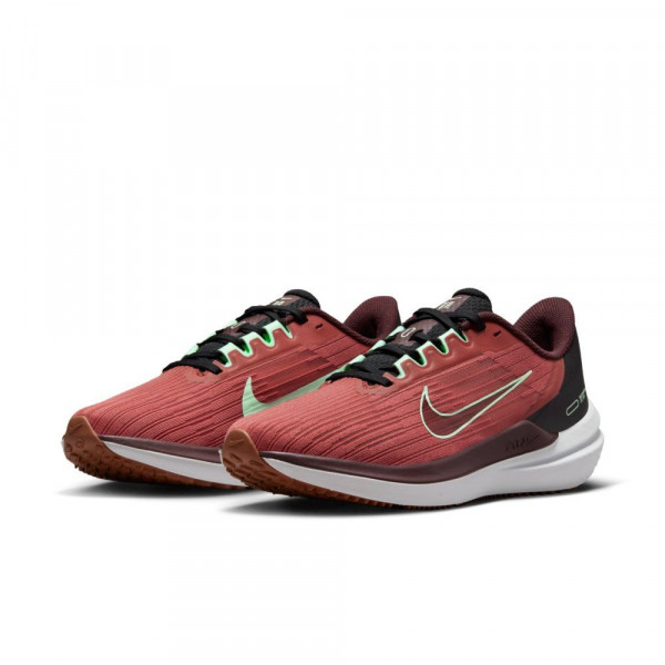 Nike Winflo 9 Straßenlaufschuhe Damen canyon rust burgundy mint